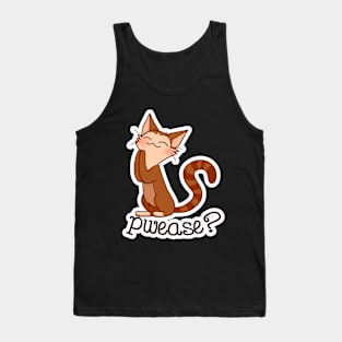 Pepper Pawsworth - pwease? Tank Top